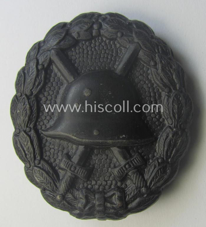 WWI-pattern black-class wound-badge (ie.: 'Verwundeten Abz. in Schwarz')