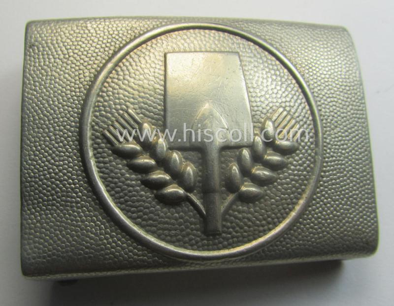 Nickle-chrome-based, EM/NCO-type F.A.D.- (ie. 'Freiwilligen Arbeitsdienst'-) belt-buckle