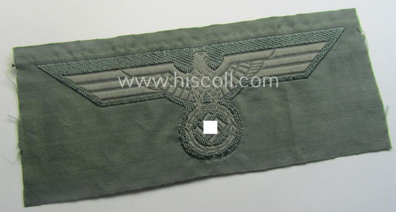 WH (Heeres) breast-eagle in 'BeVo'-weave-pattern