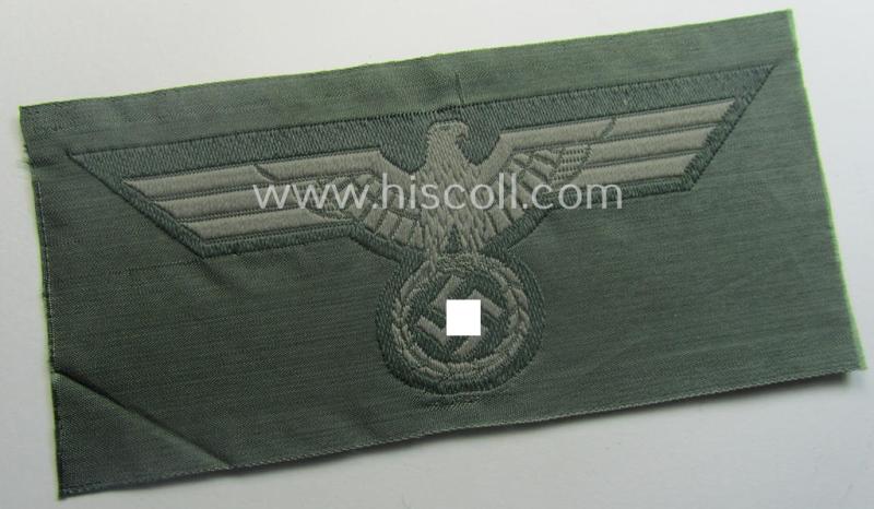 WH (Heeres) breast-eagle in 'BeVo'-weave-pattern