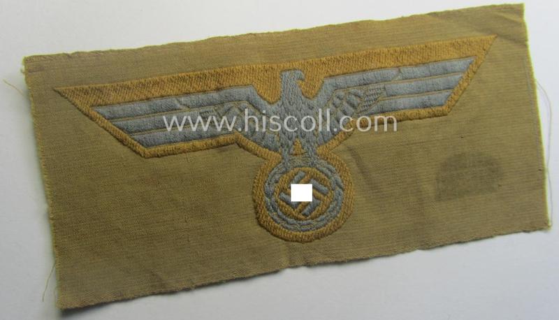 WH (Heeres) 'tropical-issue' breasteagle (in 'BeVo'-weave pattern)