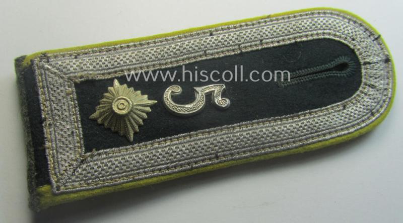 Single, WH (Heeres) NCO-type (ie. 'M36-/M40'-pattern, 'cyphered' shoulderstrap: 'Feldwebel des Nachrichten-Abts. 5'