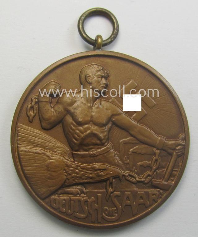 DP- (ie. 'Deutscher Post'-) related commemorative shooting-contest medal entitled: 'Deutscher Post Wettkampf im K.K.S.-Schiessen 1935'