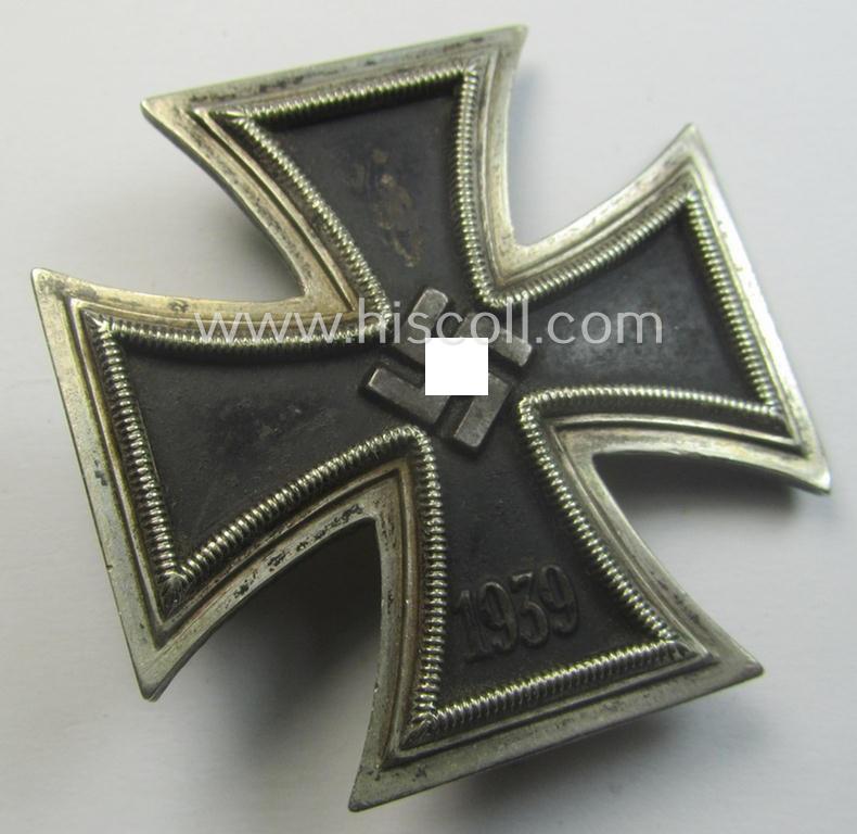 'Eisernes Kreuz 1. Klasse' being a non-maker-marked and/or fully untouched example by by the desirable 'Hersteller' named: 'Rudolf Souval'