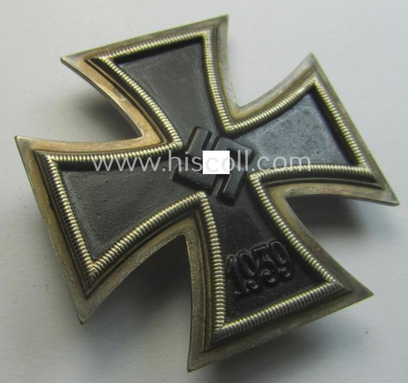 'Eisernes Kreuz 1. Klasse' (ie. Iron Cross 1st Class) being a maker- (ie. '26'-) marked example as was produced by the company: 'B.H. Mayer's Kunstprägeanstalt'