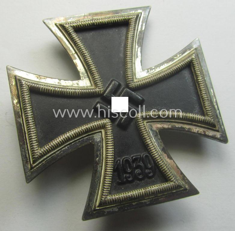 'Eisernes Kreuz 1. Klasse' (ie. Iron Cross 1st Class) being a maker- (ie. '26'-) marked example as was produced by the company: 'B.H. Mayer's Kunstprägeanstalt'