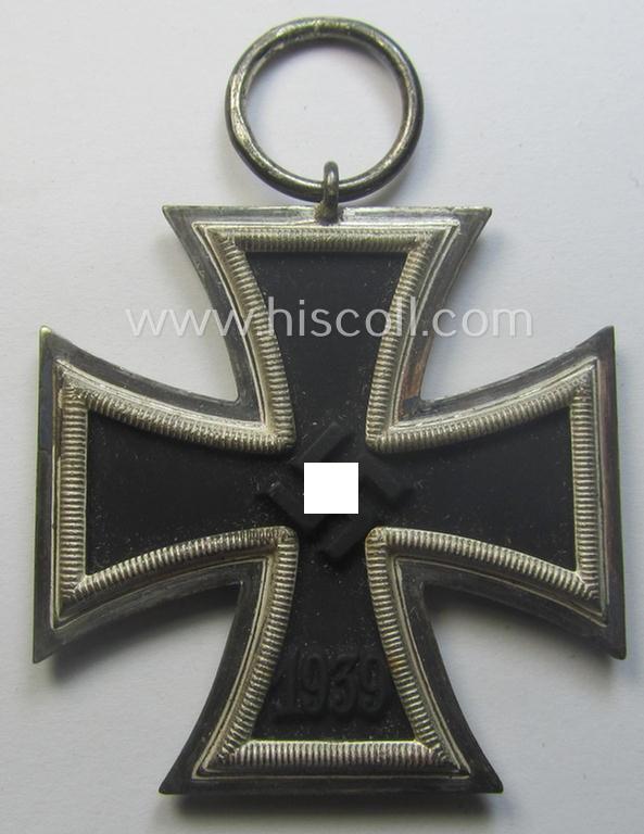 Hardly- ie. simply never used: 'Eisernes Kreuz II. Klasse' being a clearly maker- (ie. '23'-) marked example by the: 'AG für Heeresbedarf in der Graveur- u. Ziselierung'