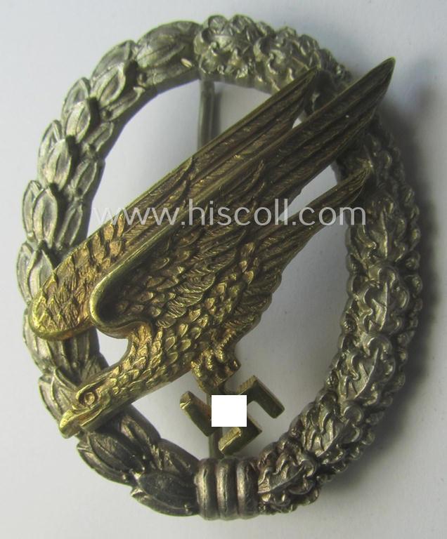 WH (Luftwaffe) 'Fallschirmschützen-Abzeichen' by: 'Imme & Sohn'