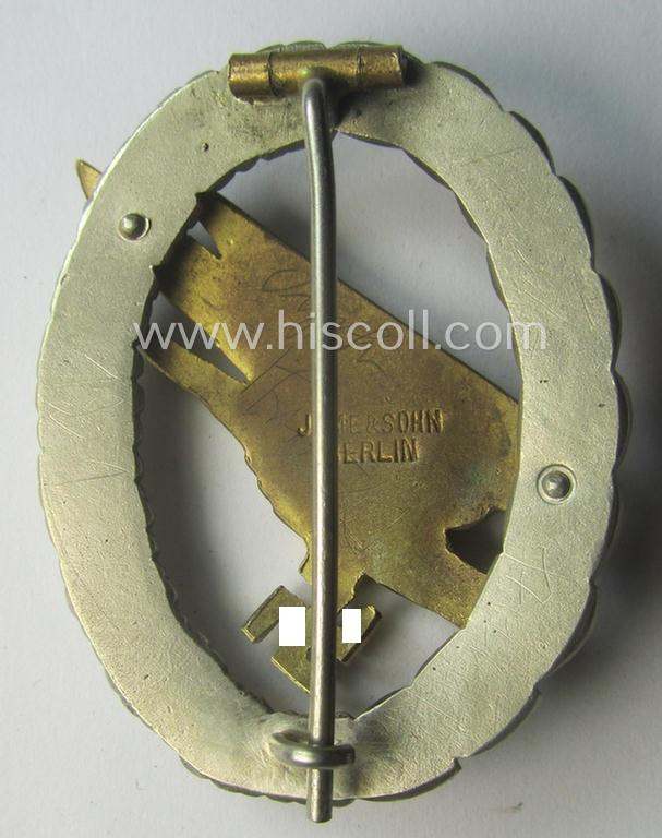 WH (Luftwaffe) 'Fallschirmschützen-Abzeichen' by: 'Imme & Sohn'