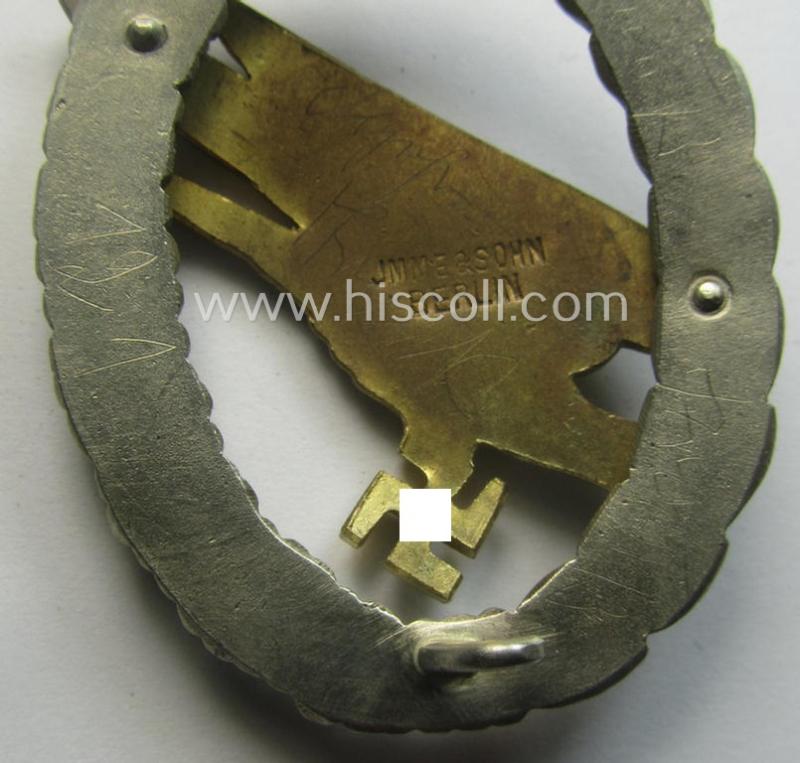 WH (Luftwaffe) 'Fallschirmschützen-Abzeichen' by: 'Imme & Sohn'
