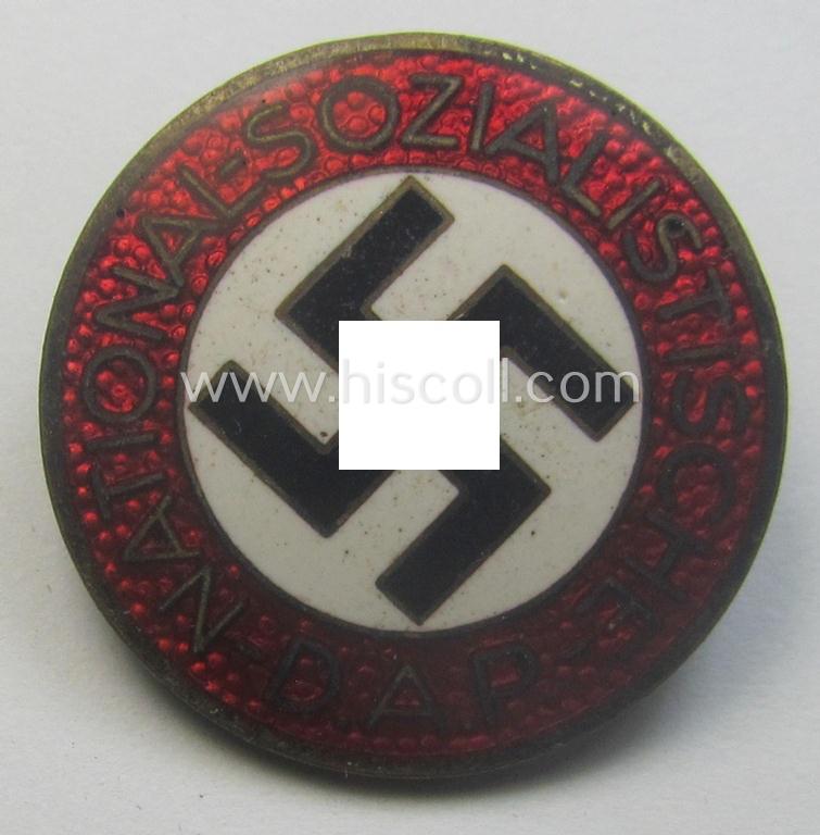 'N.S.D.A.P. - Parteiabzeichen' showing the makers'-designation: 'RzM' and/or: 'M1/15'