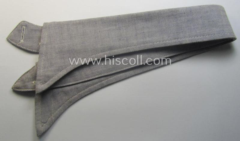 WH (Luftwaffe) summer-shirt removable collar (ie. 'Kragen') as was specifically intended for usage onto the bluish-grey- (ie. 'blaumelliertes') summer-shirts (ie. 'Hemden')