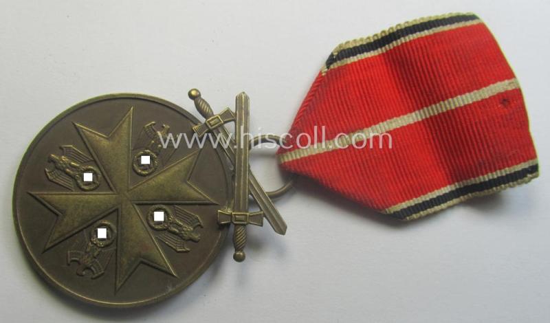'Deutsche Bronzene Verdienstmedaille des Deutschen Adler Ordens mit Schwn.' (being a typical '30'-marked example)