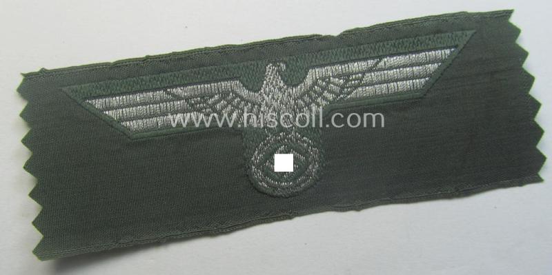 WH (Heeres) 'flatwire'-woven 'Offiziersadler für Schiffchen o. Knautschmütze'