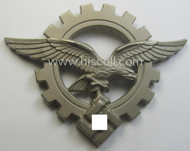 Attractive, WH (Luftwaffe)-related- (and I deem officers'-pattern) breast-badge ie. eagle-device as was specifically intended for commissioned-staff working within the WH 'Generalluftzeugmeister'- (ie. 'GL'-) organisation