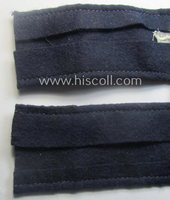 Moderately used, WH (Luftwaffe) cuff-title ie. armband (ie. 'Ärmelstreifen') entitled: 'Jagdgeschwader Udet' that comes in a clearly worn- ie. minimally period-shortened-, condition