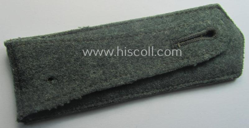 Single - and actually not that often seen! - early-period, WH (Heeres) EM-type (ie. 'M36'-pattern- and 'pointed styled') 'cyphered' shoulderstrap as was intended for usage by a: 'Soldat des Pionier-Rgts. 14'