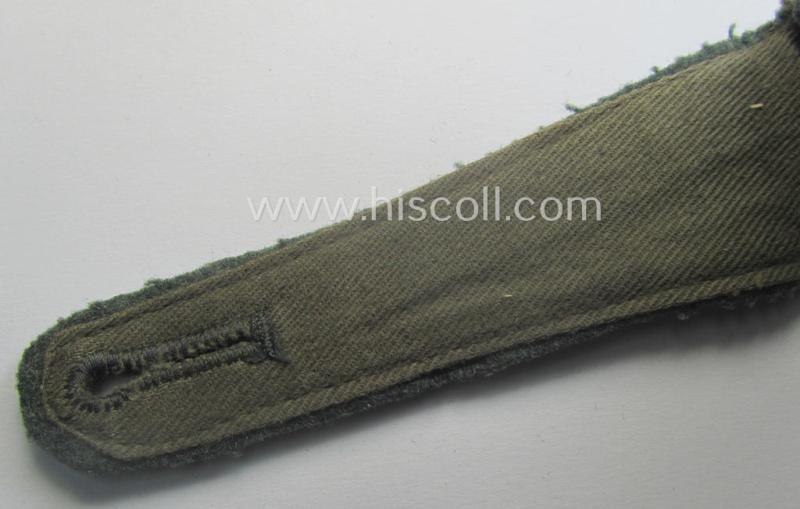 Single - and actually not that often seen! - early-period, WH (Heeres) EM-type (ie. 'M36'-pattern- and 'pointed styled') 'cyphered' shoulderstrap as was intended for usage by a: 'Soldat des Pionier-Rgts. 14'