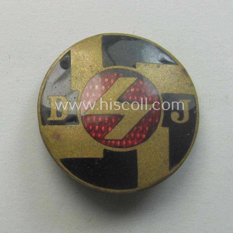 'Mitgliedsabzeichen des Deutsches Jungvolk in der HJ' (being a just moderately used example of the first-pattern